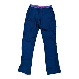 MED COUTURE Scrub Pants Women's Blue Size XS Drawstring 4 Pockets Straight Leg